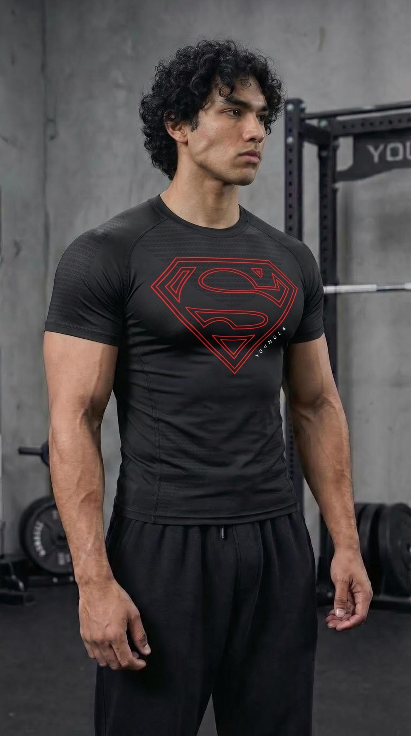 Superman Black/Red
