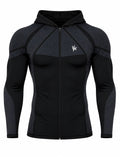 Apex Compression Zip-Up Black - imagen de catálogo 1