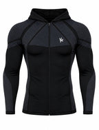 Apex Compression Zip-Up Black - imagen de catálogo 1