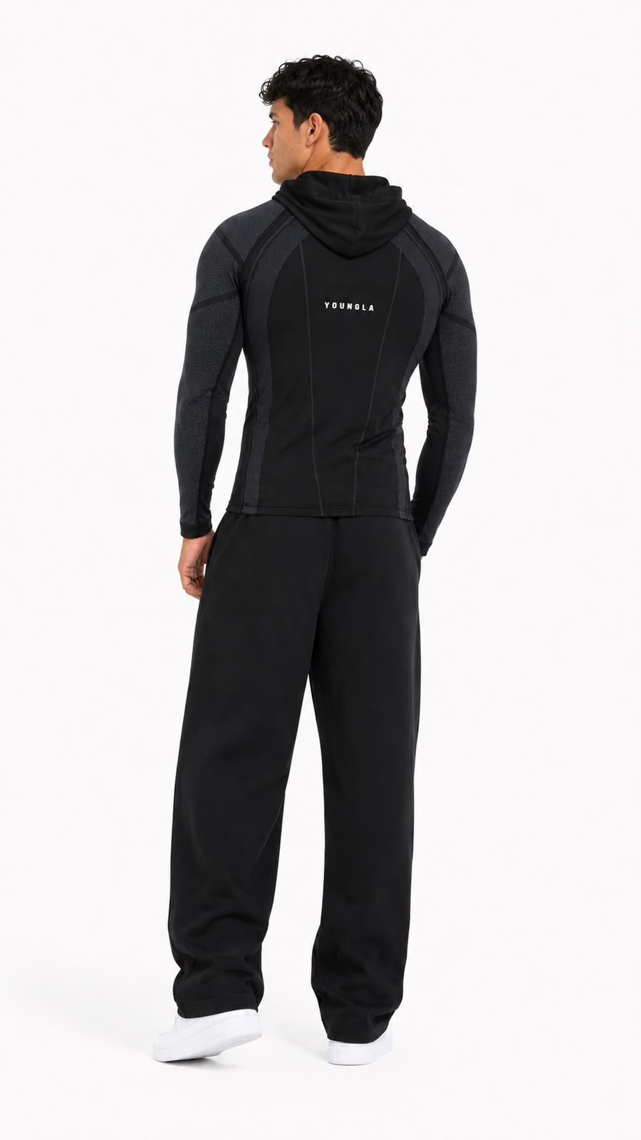 Apex Compression Zip-Up Black - imagen de catálogo 3