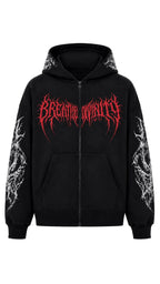 Breath Divinity Crimson Relic Zip Hoodie - imagen de catálogo 1