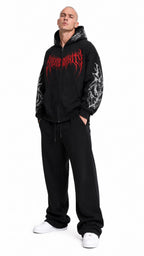Breath Divinity Crimson Relic Zip Hoodie - imagen de catálogo 3