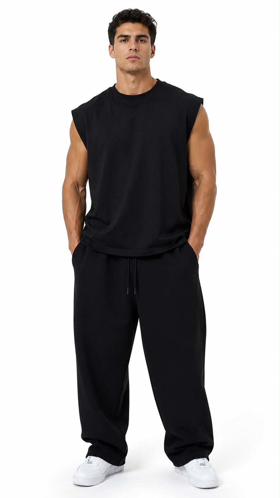 Rambo Cut-Offs Black