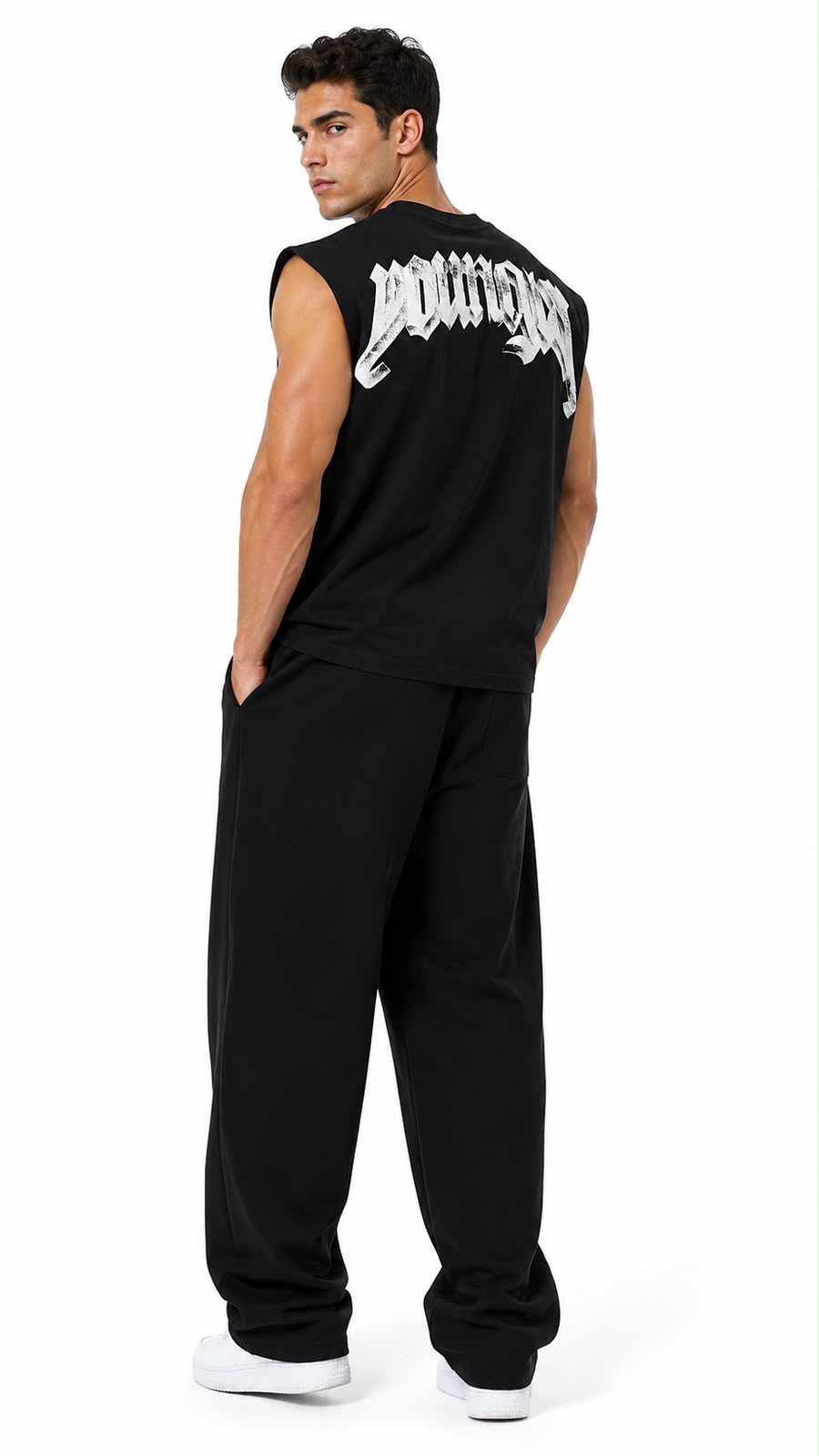 Rambo Cut-Offs Black - imagen de catálogo 3