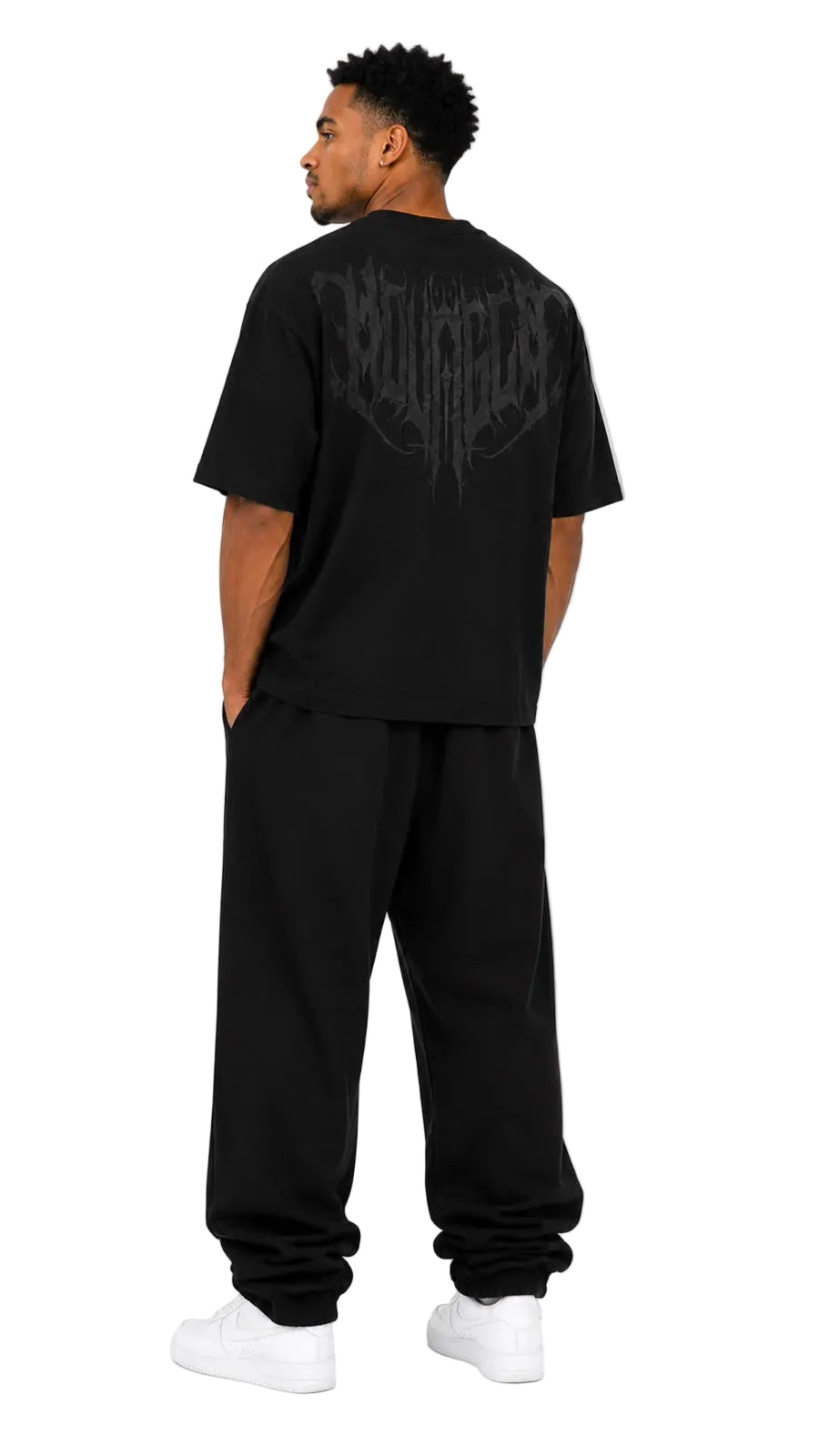 Phantom Script Oversize Black
