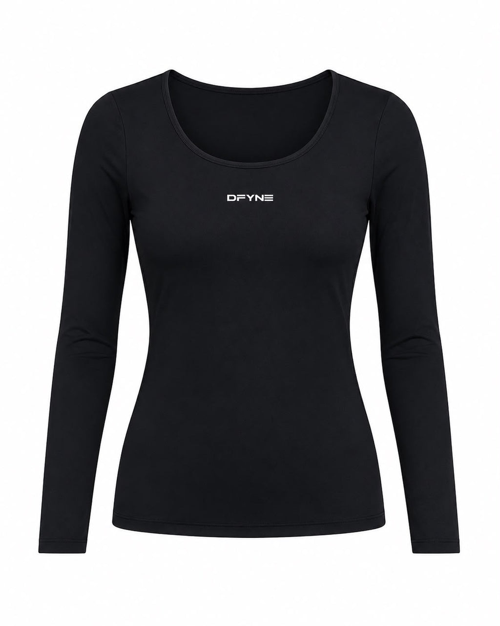 Defy Long Sleeve Top Midnight Black - imagen de catálogo 1