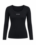 Defy Long Sleeve Top Midnight Black - imagen de catálogo 1