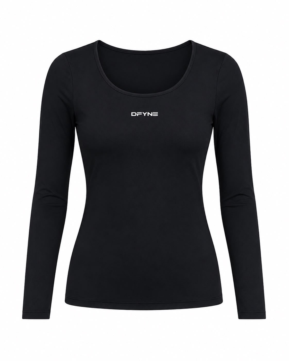 Defy Long Sleeve Top Midnight Black - imagen de catálogo 1