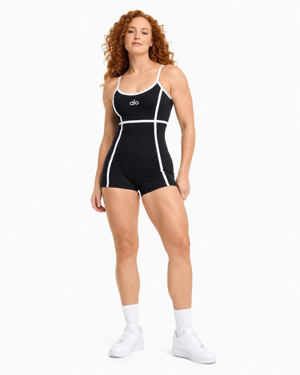 Airbrush Streamlined Dress Black/White - imagen de catálogo 2