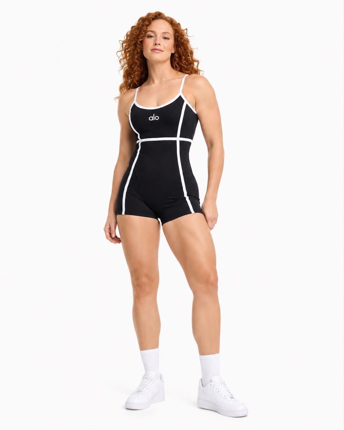 Airbrush Streamlined Dress Black/White - imagen de catálogo 2