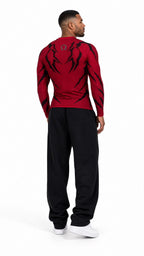 BreatheDivinity Void Tech Berserker Red - modelo de espalda