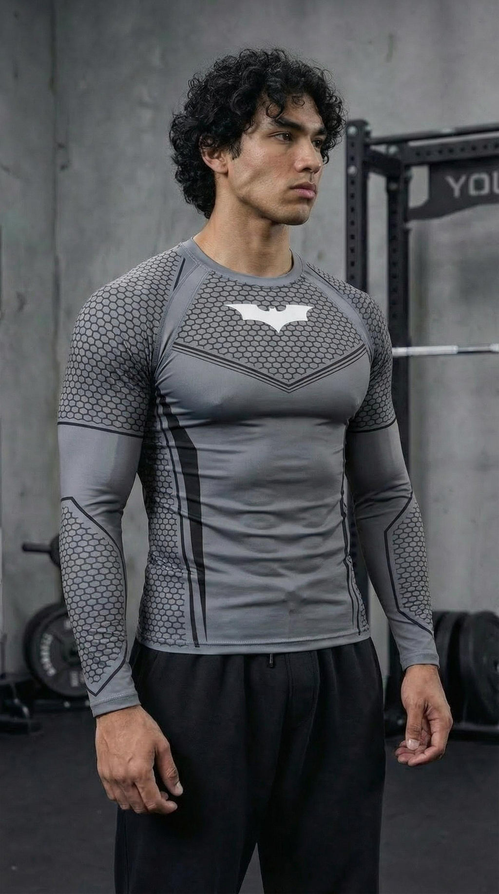 Batman Grey Long Sleeve