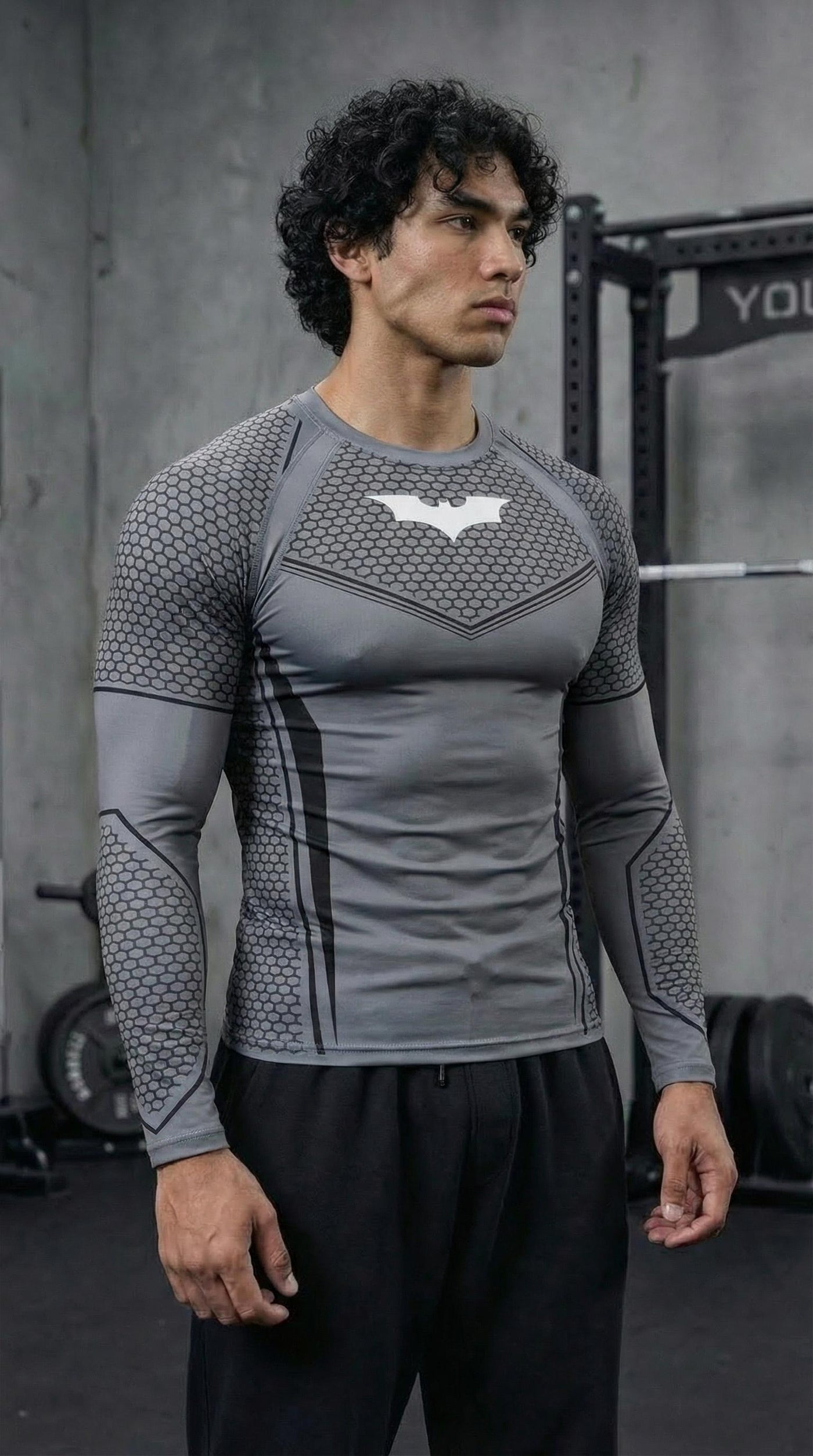 Batman Grey Long Sleeve