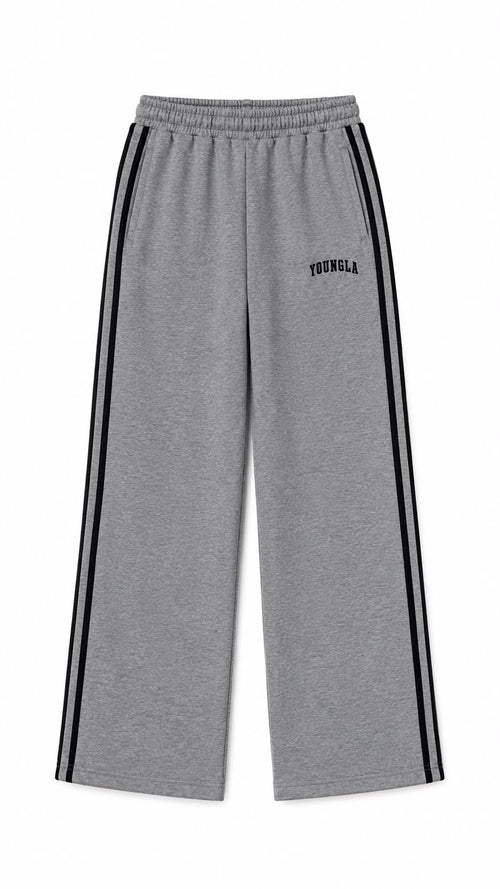 YoungLA 249 Flagship Track Pants Grey - vista de producto